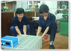 上海91免费视频安装生產車間